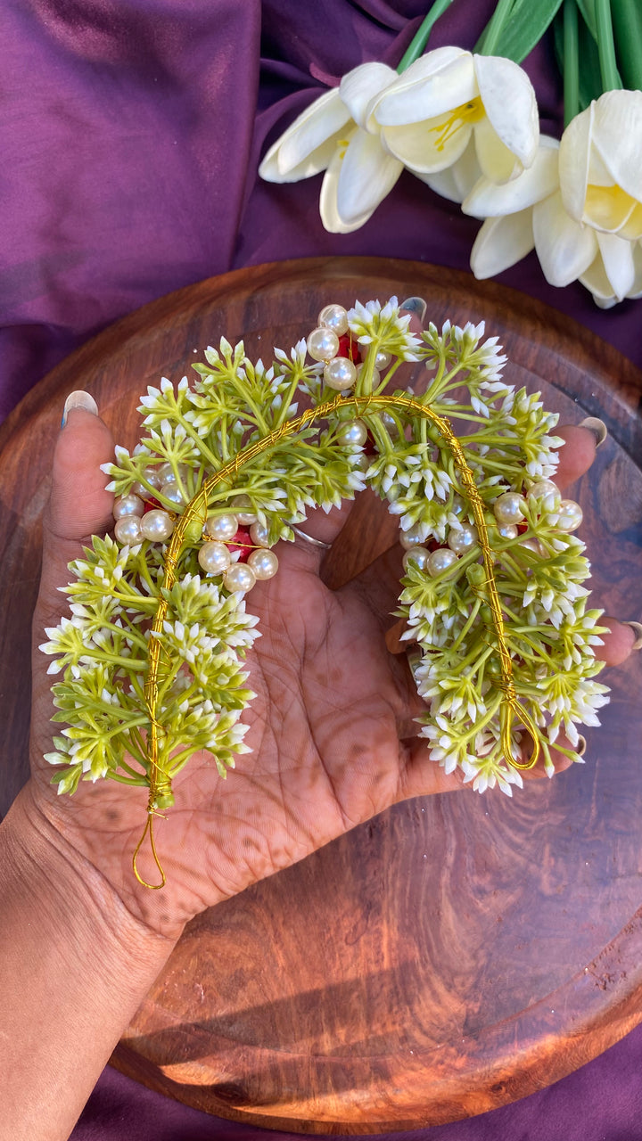 Handcrafted Hair Accessory Flower - Design 112