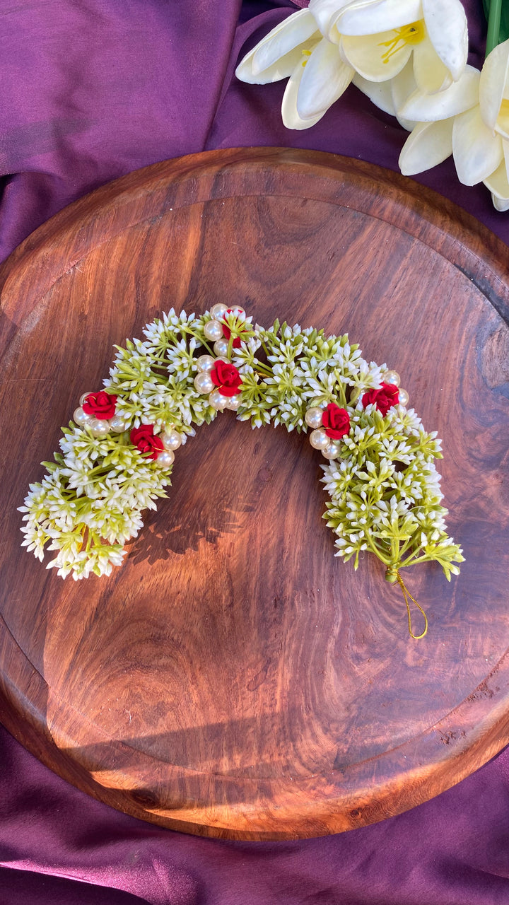 Handcrafted Hair Accessory Flower - Design 112