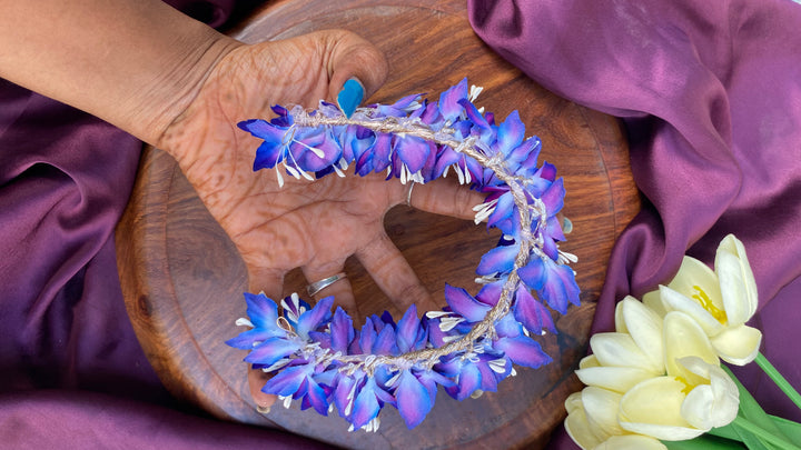 Handcrafted Hair Accessory Flower - Design 113