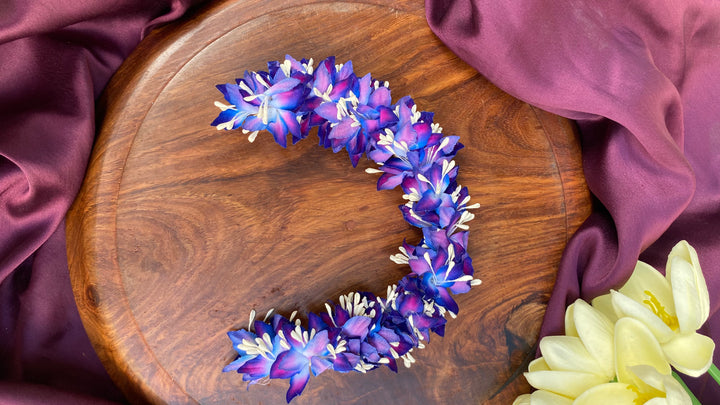 Handcrafted Hair Accessory Flower - Design 113