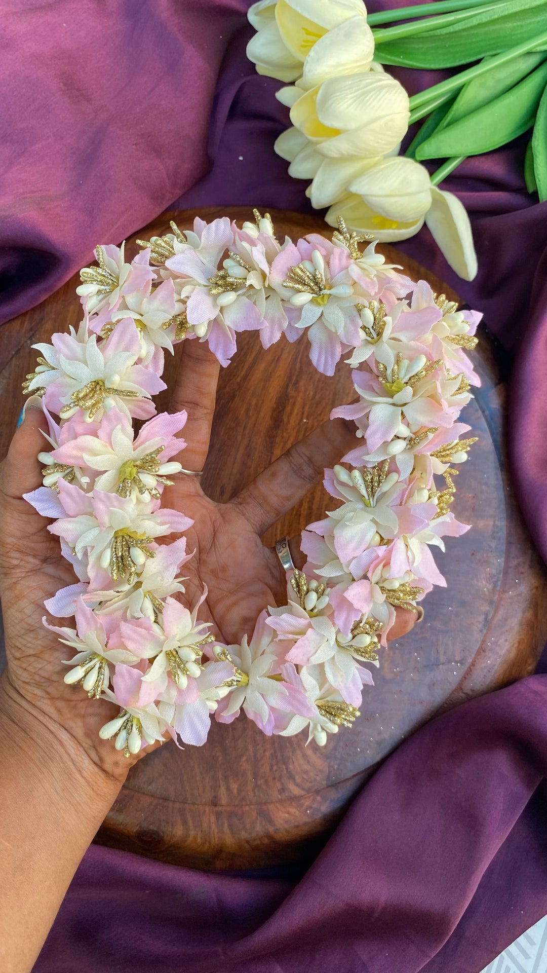 Handcrafted Hair Accessory Flower - Design 140