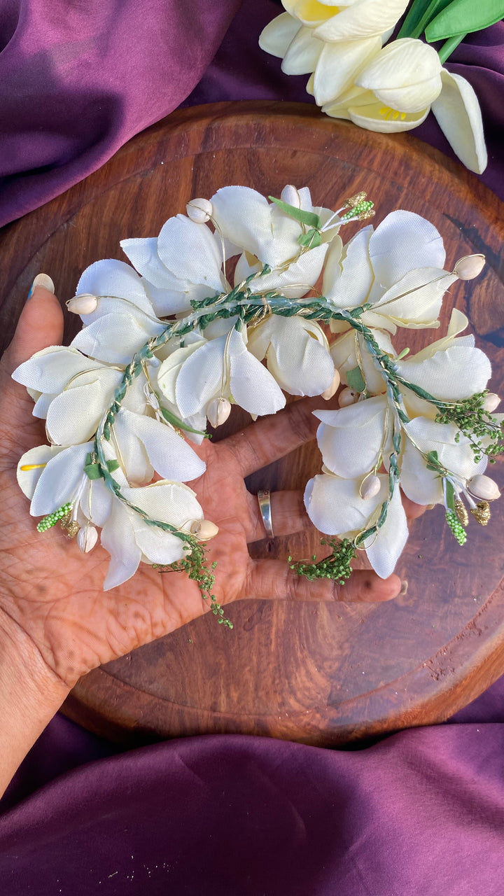 Handcrafted Hair Accessory Flower - Design 145