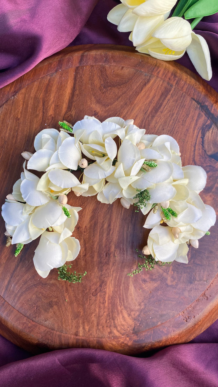 Handcrafted Hair Accessory Flower - Design 145