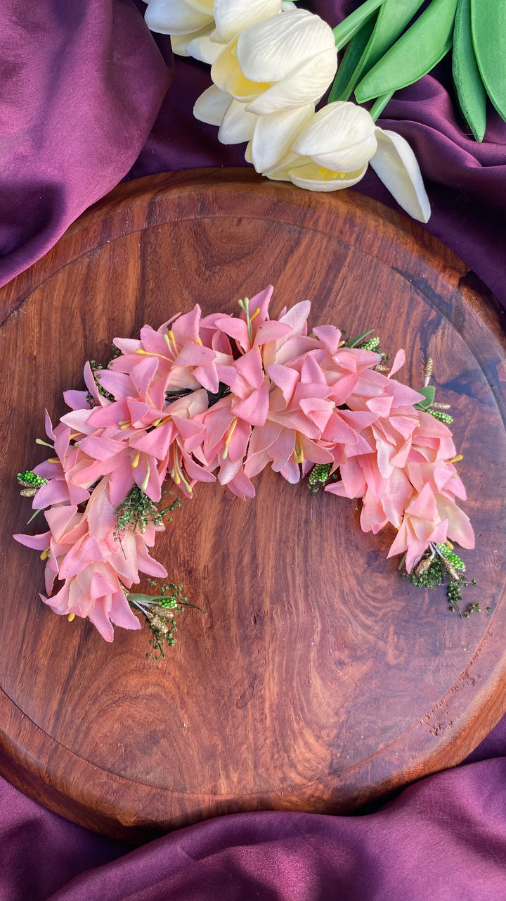 Handcrafted Hair Accessory Flower - Design 146