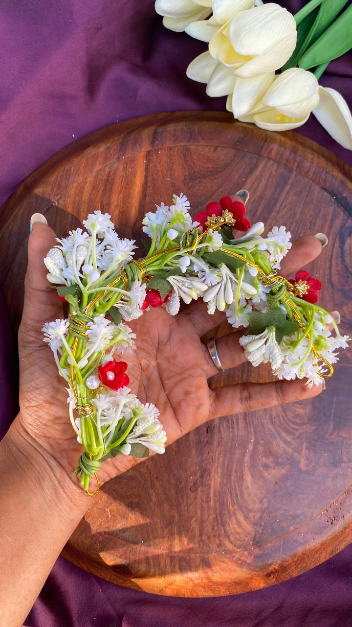 Handcrafted Hair Accessory Flower - Design 156