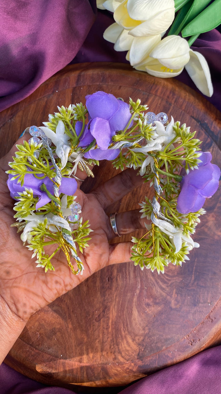 Handcrafted Hair Accessory Flower - Design 161
