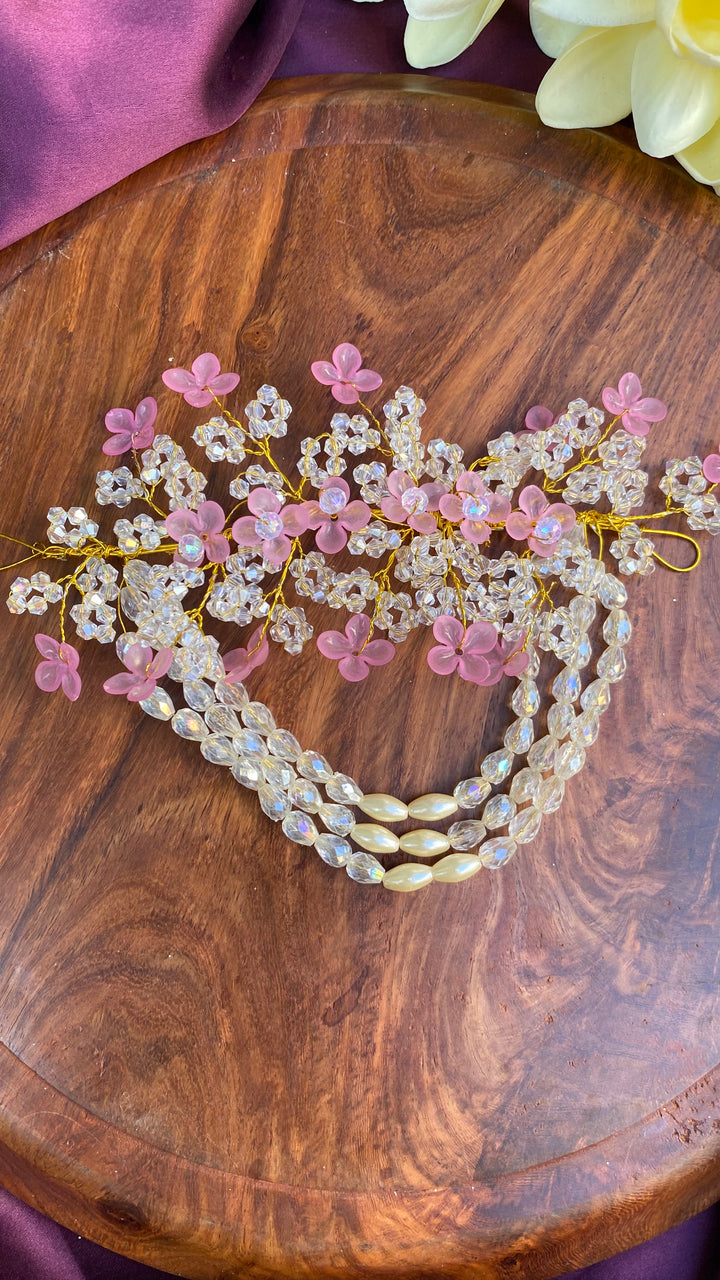 Handcrafted Hair Accessory Flower - Design 165