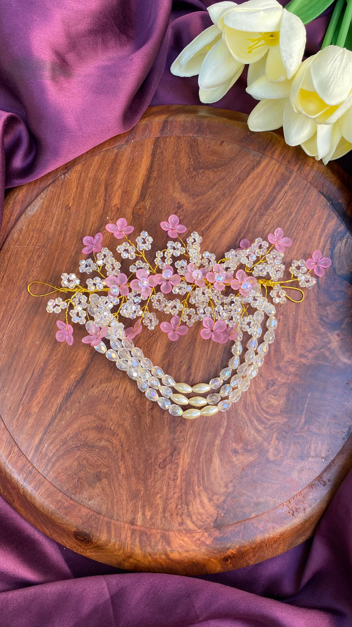 Handcrafted Hair Accessory Flower - Design 165