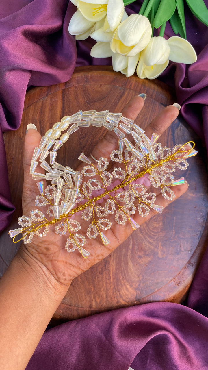 Handcrafted Hair Accessory Flower - Design 166