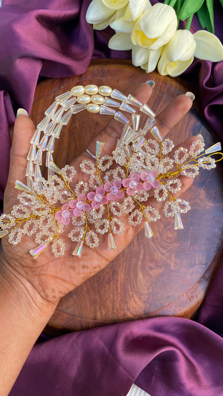 Handcrafted Hair Accessory Flower - Design 166