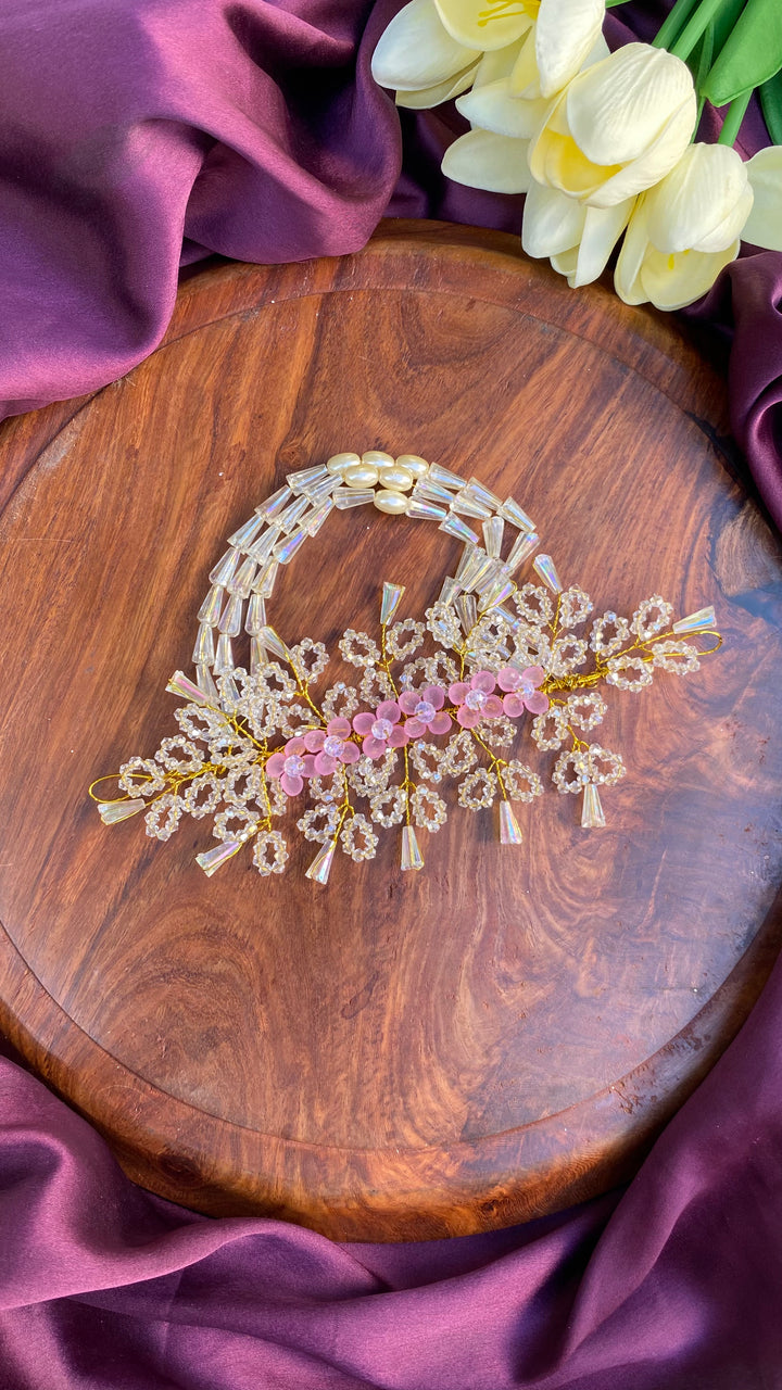 Handcrafted Hair Accessory Flower - Design 166