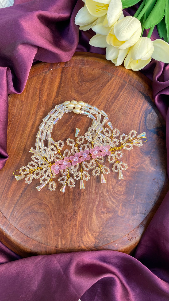 Handcrafted Hair Accessory Flower - Design 166