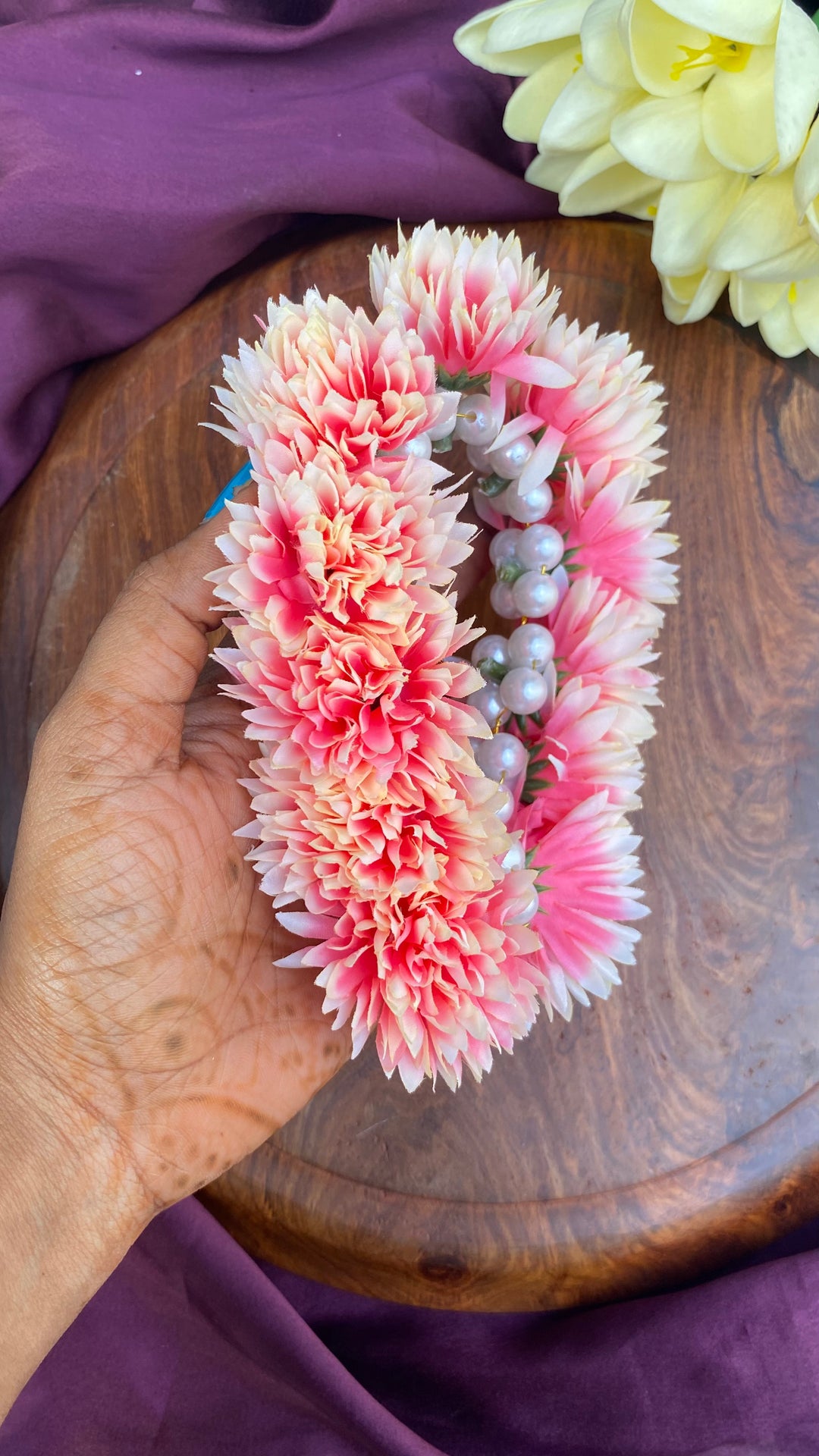 Handcrafted Hair Accessory Flower - Design 170