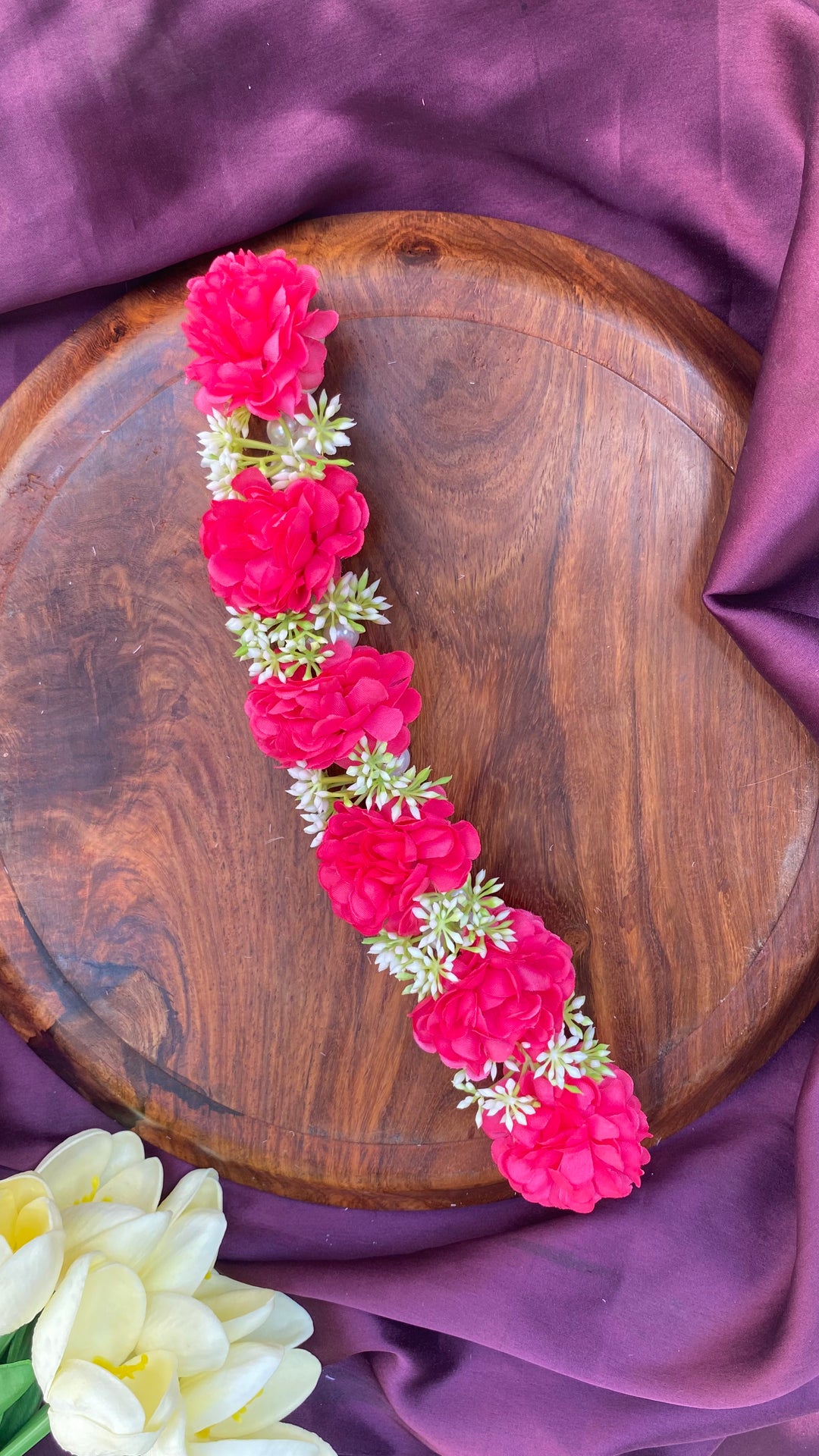 Handcrafted Hair Accessory Flower - Design 171