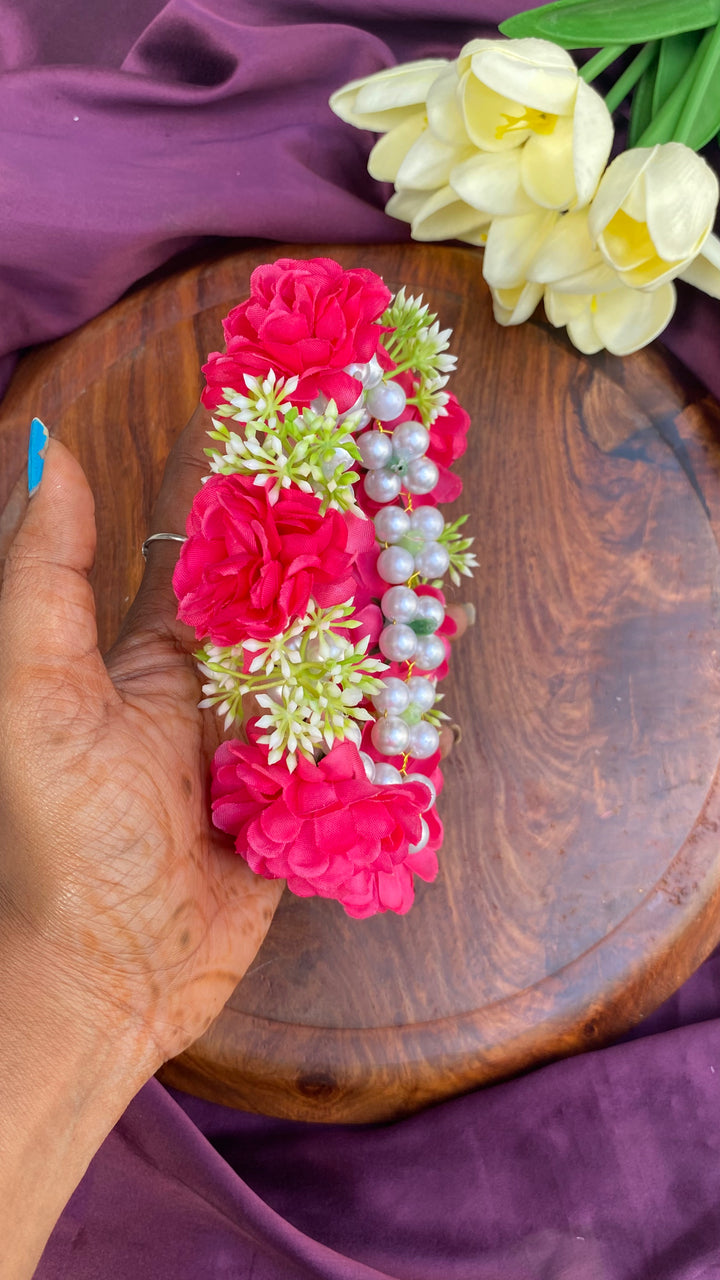 Handcrafted Hair Accessory Flower - Design 171