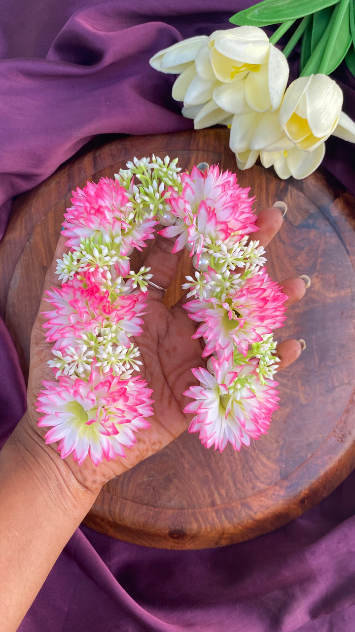 Handcrafted Hair Accessory Flower - Design 172