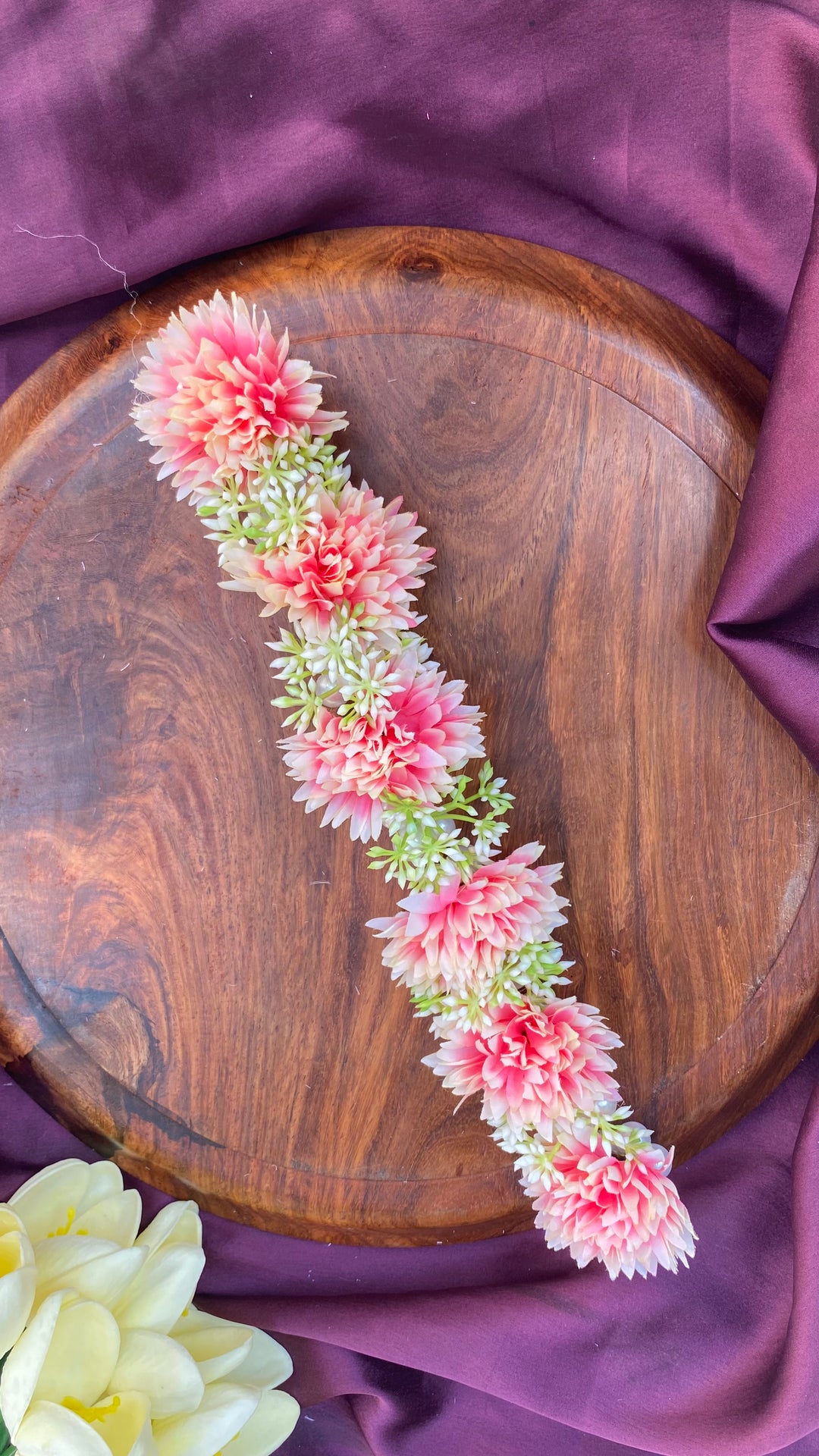 Handcrafted Hair Accessory Flower - Design 173