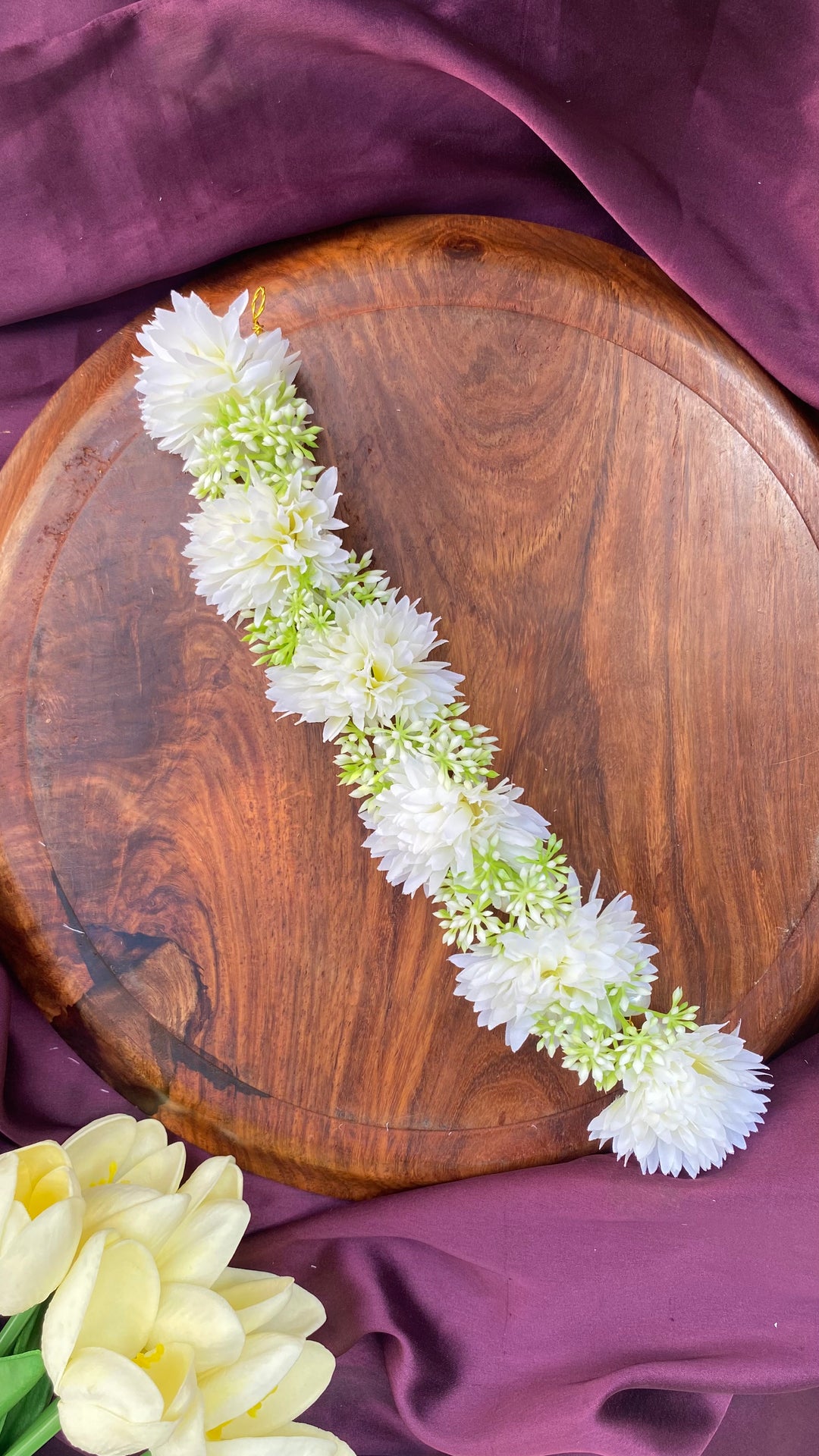 Handcrafted Hair Accessory Flower - Design 174