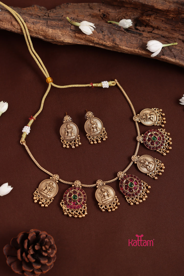 Nandita - Goddess Rubygreen Choker