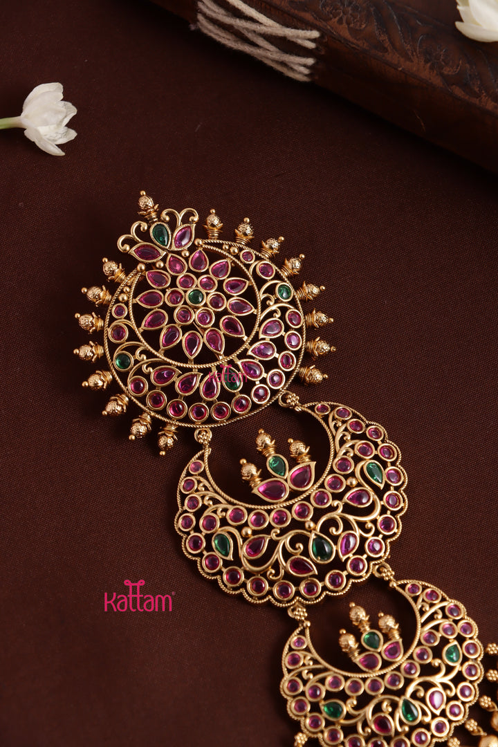 Halfmoon Jhumka Drop Choti - Design 21