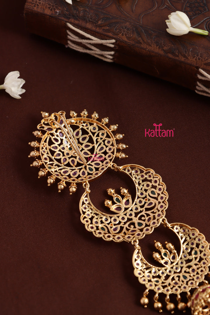 Halfmoon Jhumka Drop Choti - Design 21