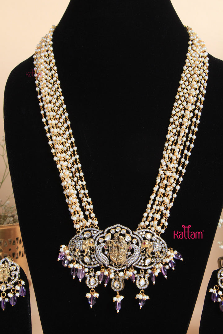 Victorian Radhe Krishan Pearl Chain