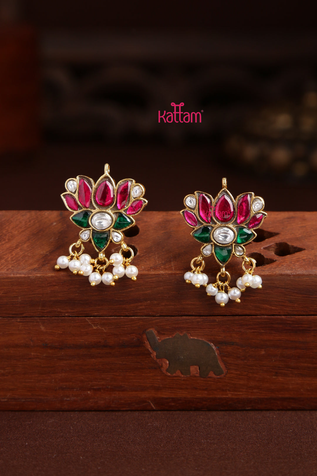 Kundan Bugadi Press On Style - Design 86