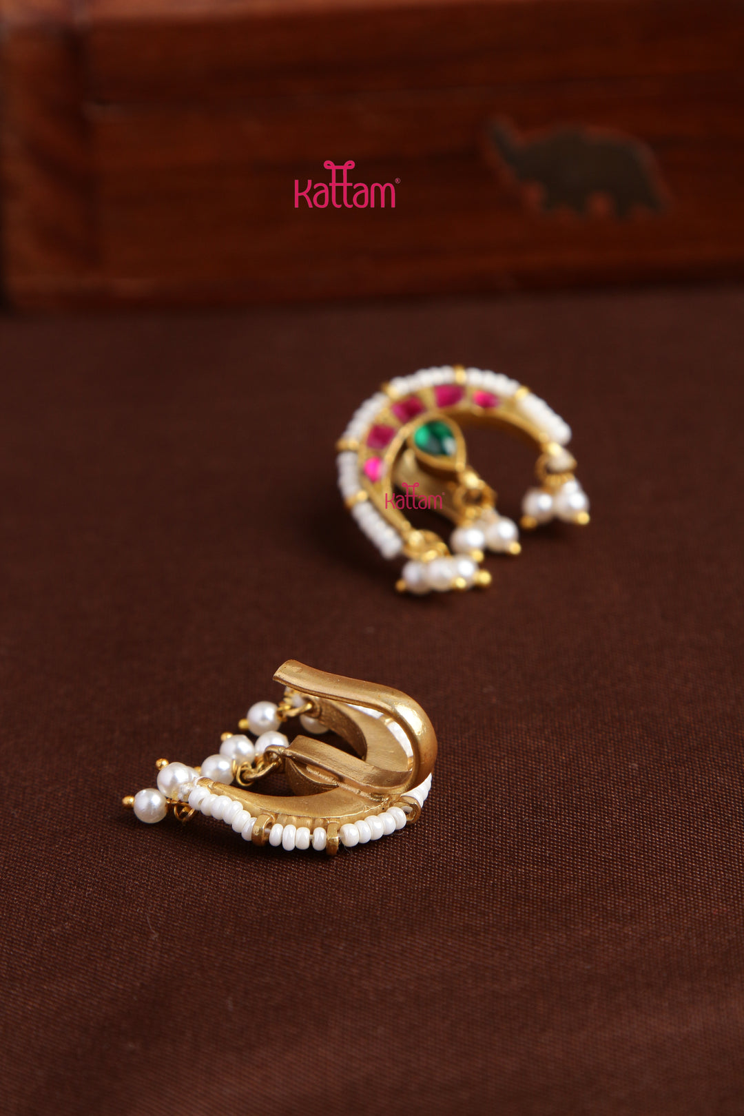 Kundan Bugadi Press On Style - Design 85