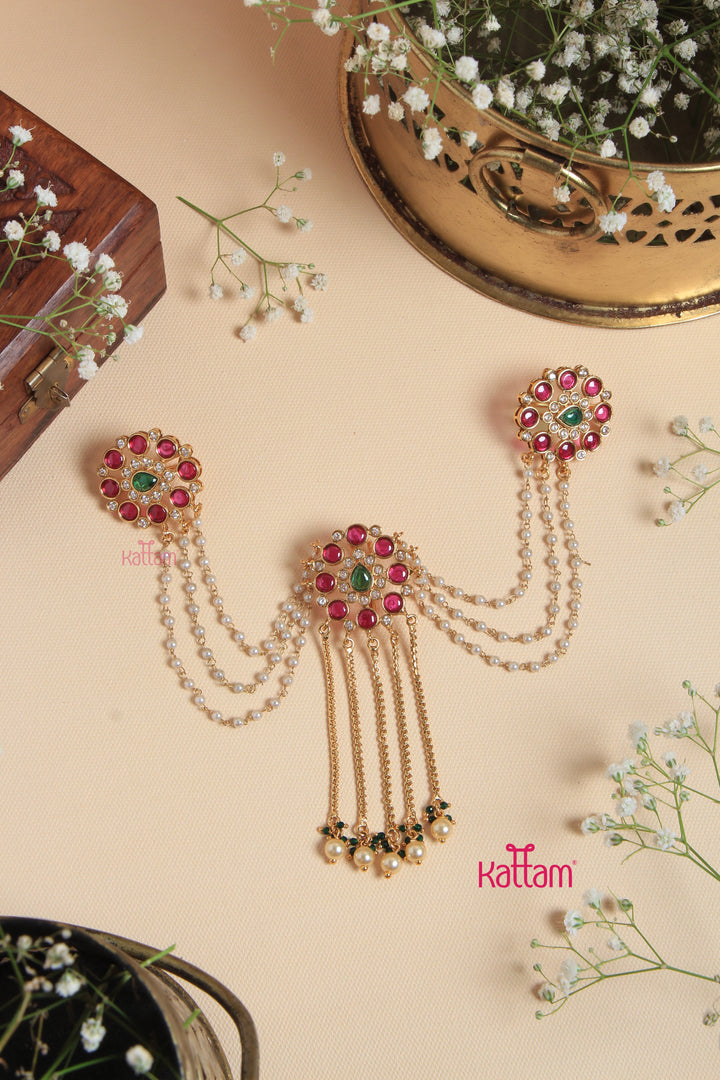 Thilak Bun Billai with Mattil - Design 15