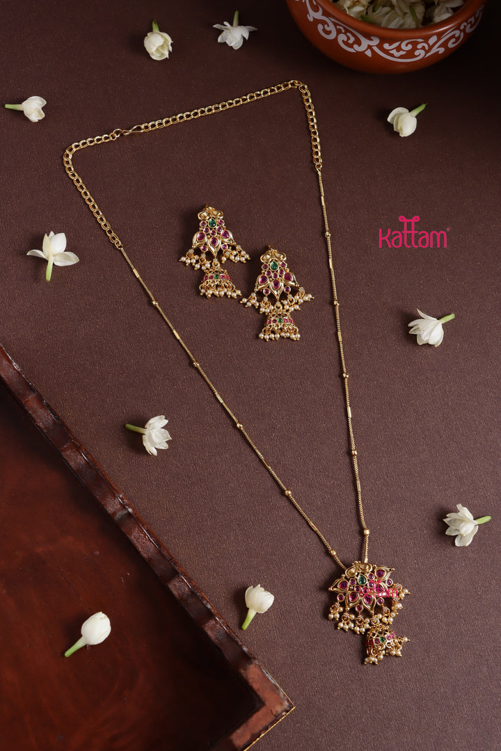 Peacock Motif Dollar  Chain Set
