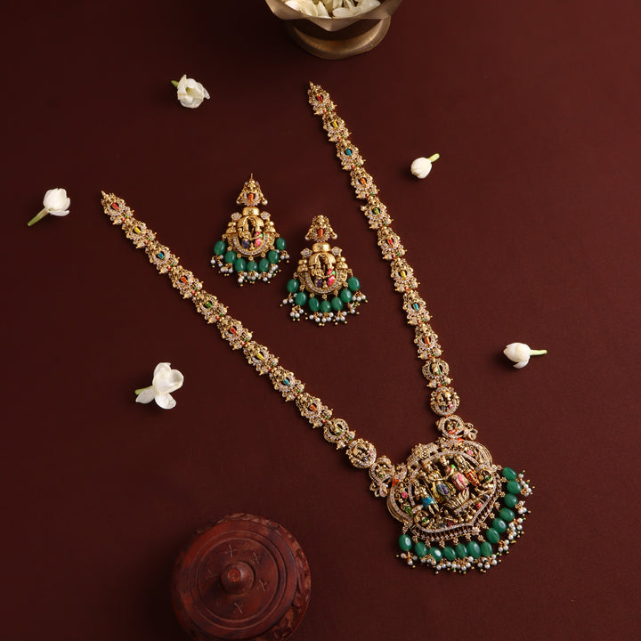 Srinivasa Kalyanam Handpainted Haram - Design 2