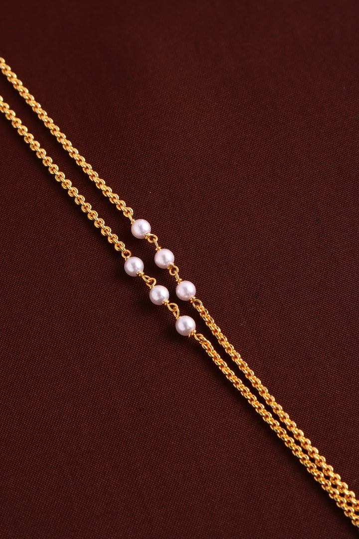 Multistone Peacok Gati Dollar Chain