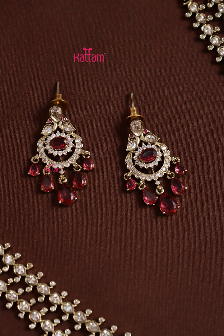 Zaveri - AD Layered Ruby Haram