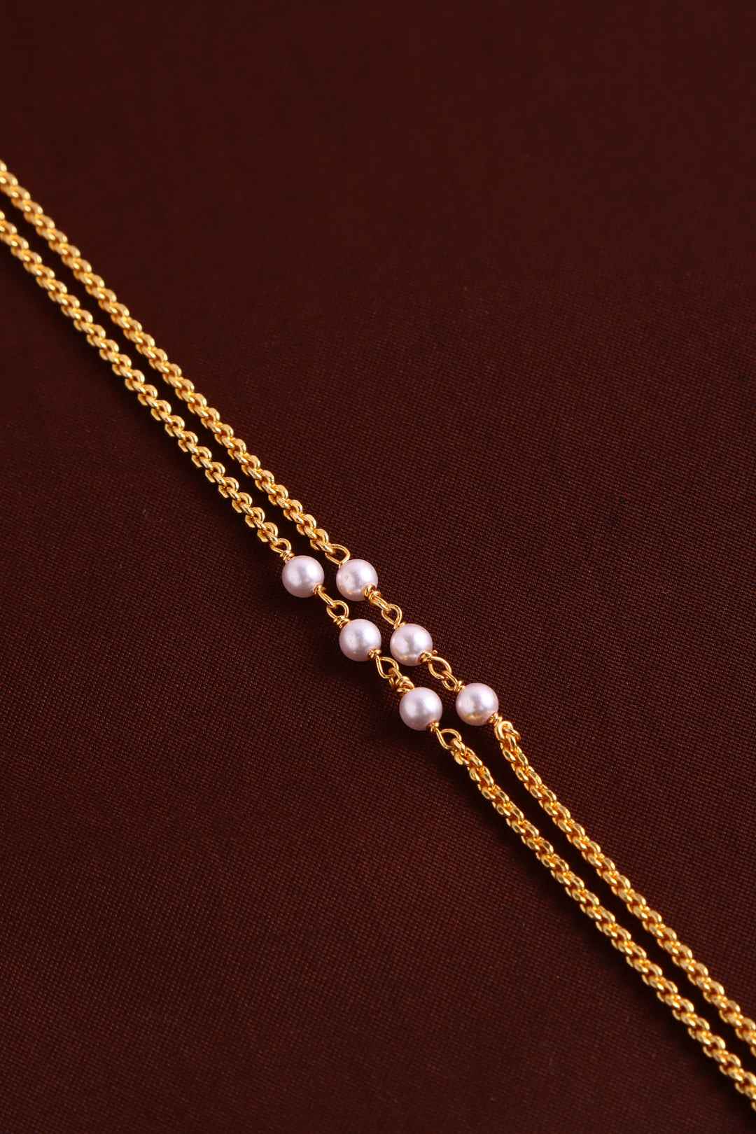 Feather Peacock Dollar Pearl Chain