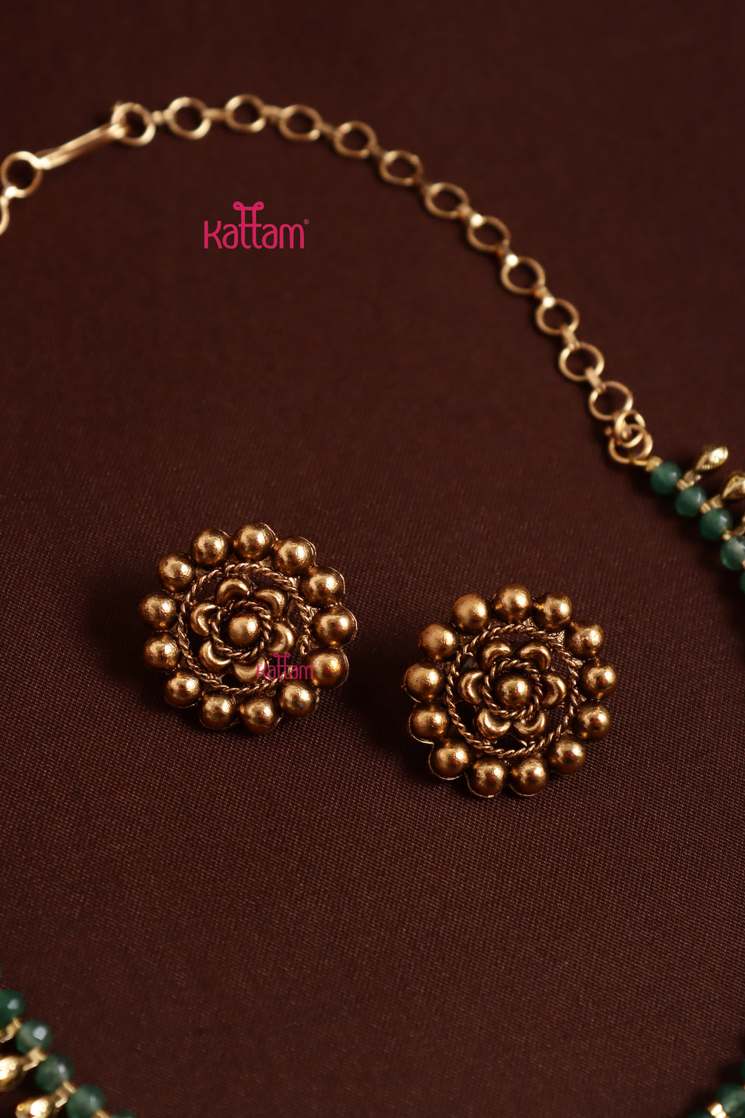 Mullai - Lightgreen Choker