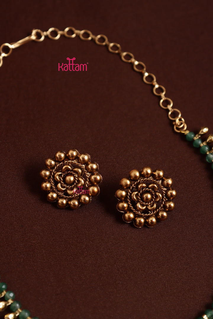 Mullai - Lightgreen Choker