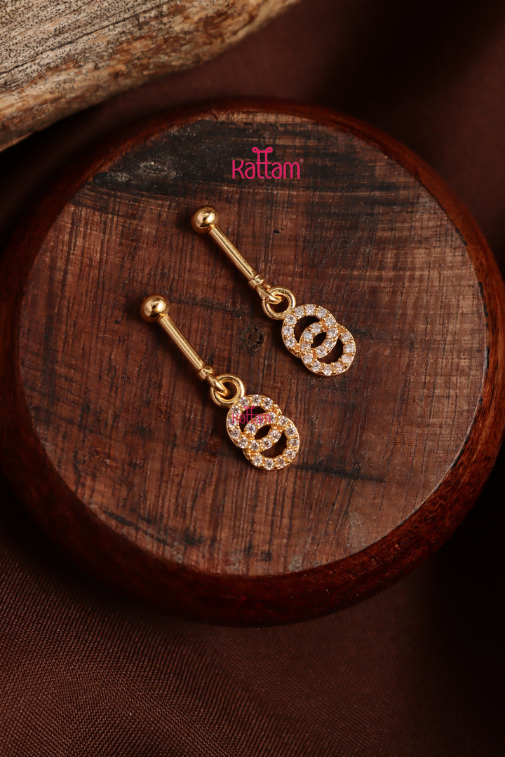 Double Circle Bugadi - White