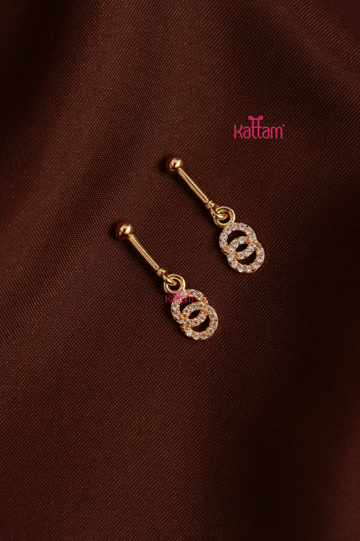 Double Circle Bugadi - White