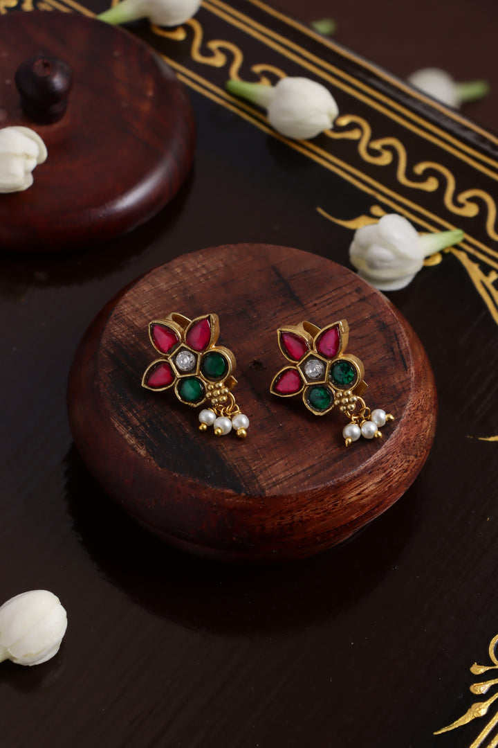Kundan Bugadi Press On Style - Design 80