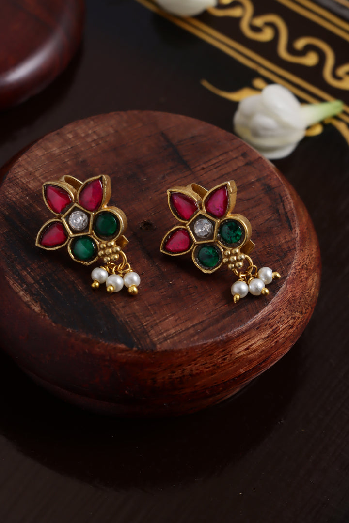 Kundan Bugadi Press On Style - Design 80