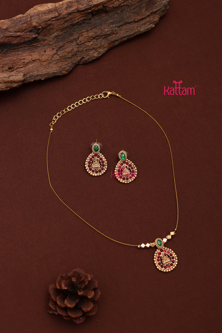 Invisible Lakshmi Choker