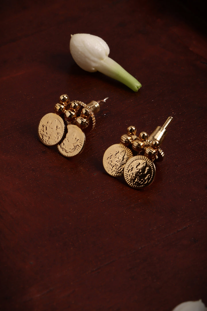 2 in 1 Coin Peacock Pendant Choker - Design 1