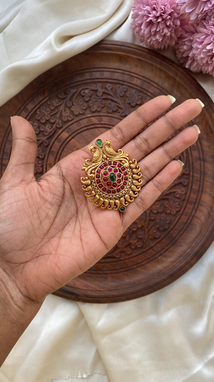 Hair Brooch Bun Accessory - D4