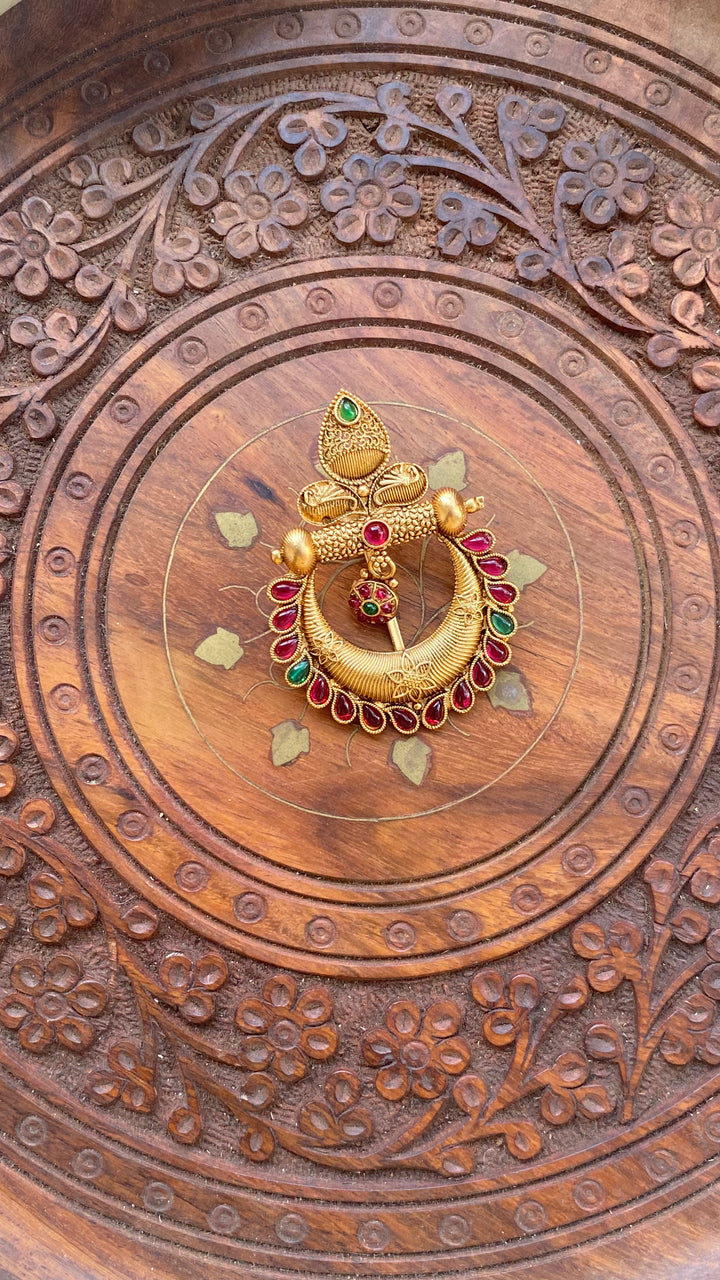 Hair Brooch Bun Accessory - D8