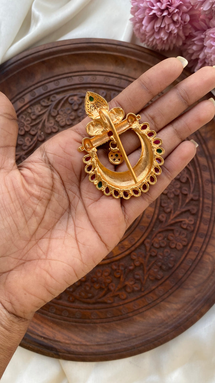 Hair Brooch Bun Accessory - D8
