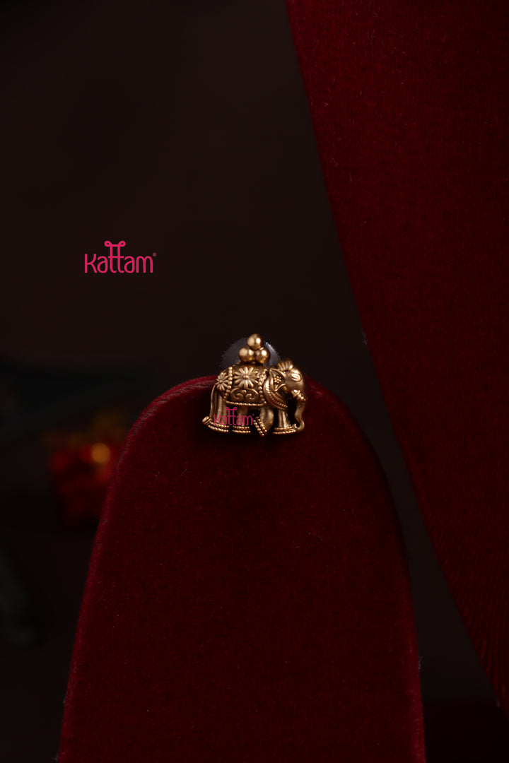 Budgetted Lakshmi Coin Elephant Choker