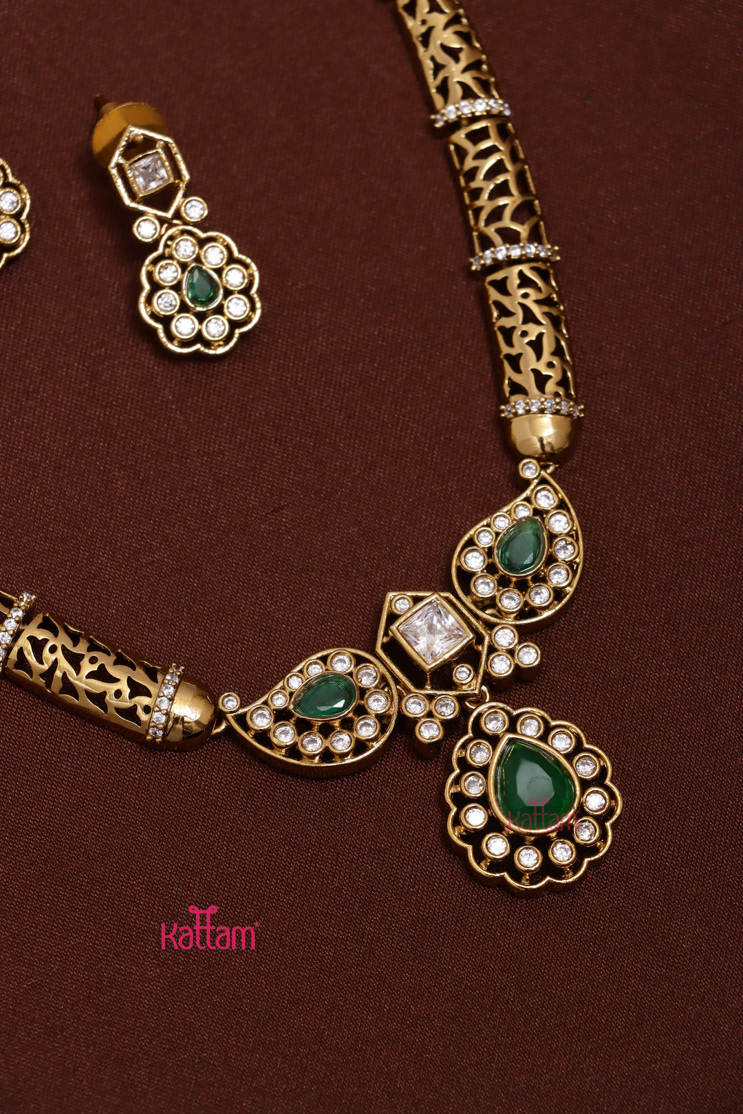 Yamini - Hasli Green Choker