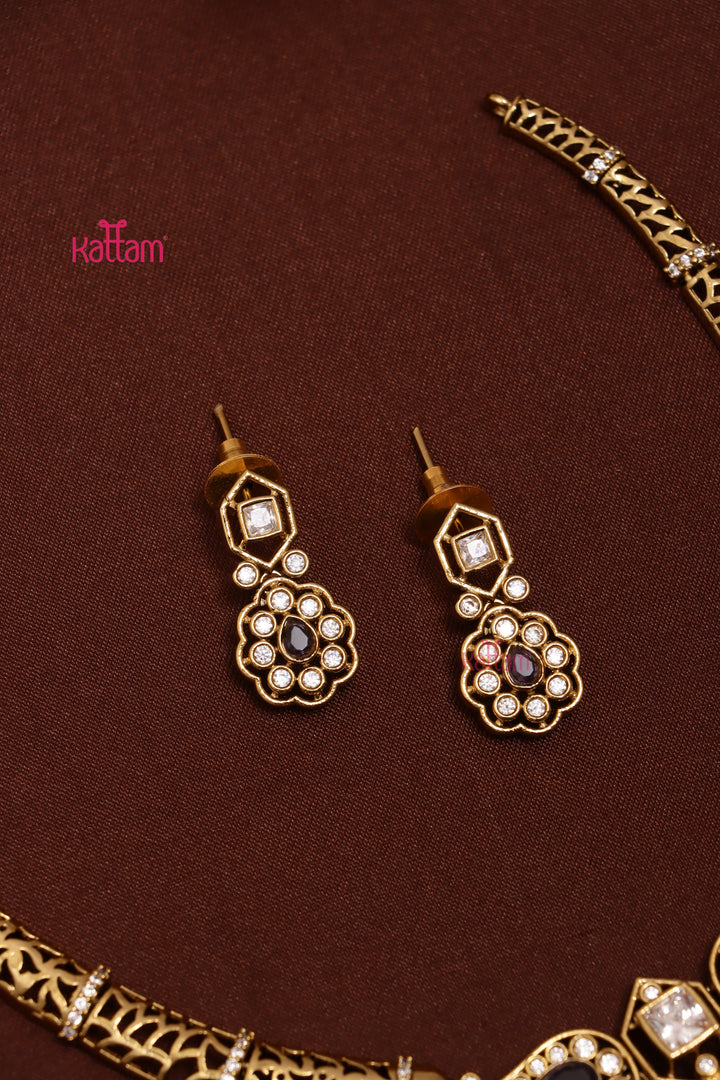 Yamini - Hasli Purple Choker