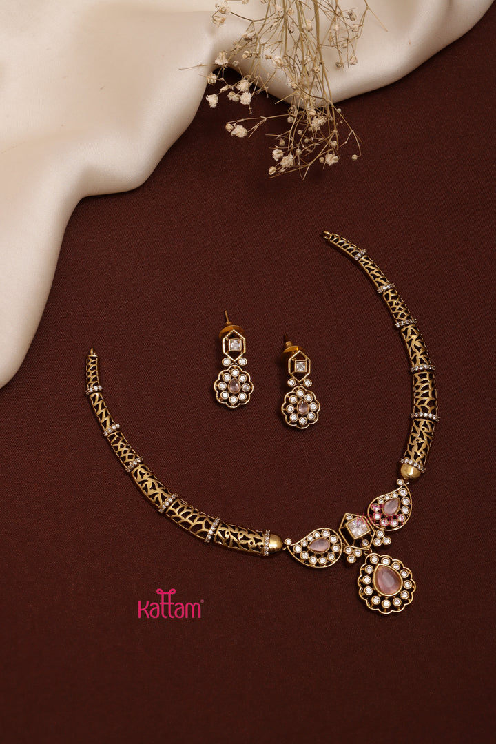 Yamini - Hasli Pastelpink Choker