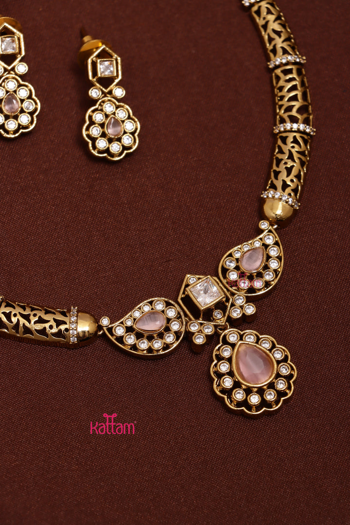 Yamini - Hasli Pastelpink Choker